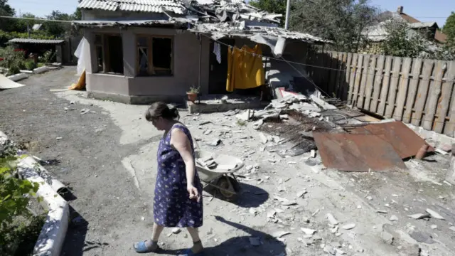 Руйнування в Авдіївці