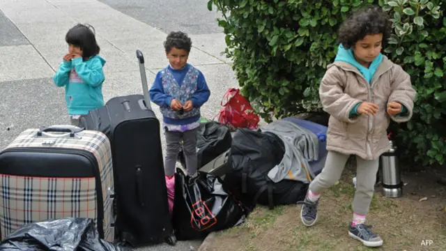 Refugiados sirios en Montevideo