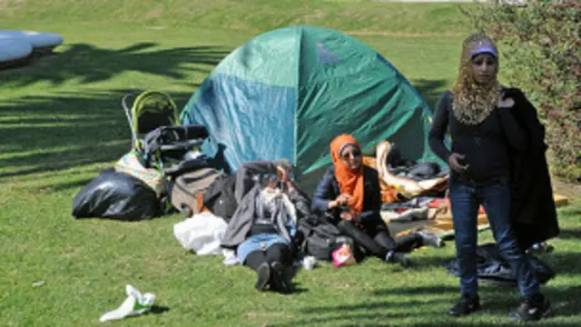 Refugiados sirios en Montevideo