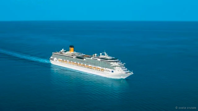 Tàu 3.780 khách Costa Serena là tàu mới đối với Trung Quốc. (Ảnh: Costa Cruises)