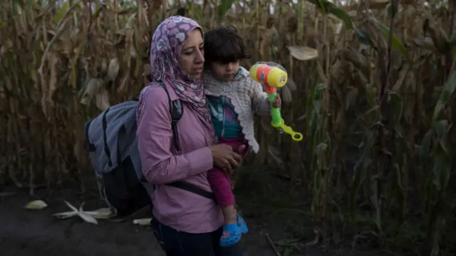 زیادہ تر تارکین وطن مغربی یورپی ممالک جانا چاہتے ہیں