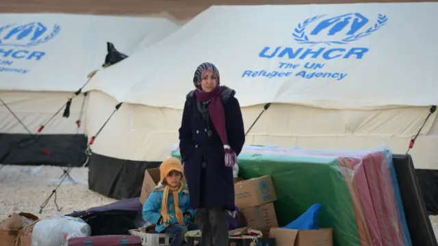 Лагерь беженцев в Иордании