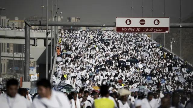 Паломники в Мекке