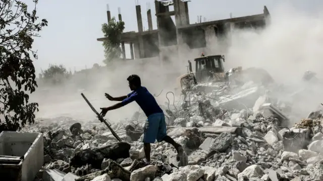 Разрушения в Сирии