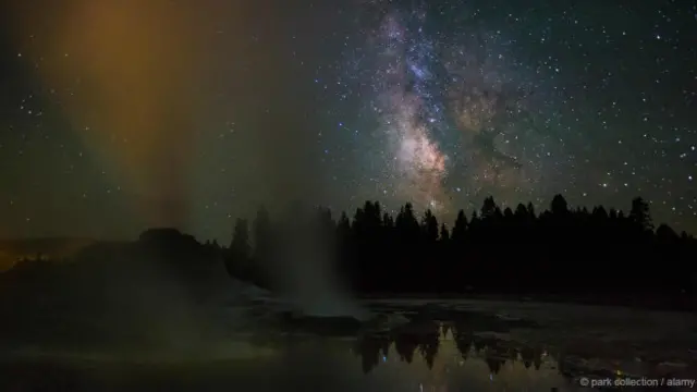 O Estado de Wyoming tem muitas reservas naturais e baixa densidade demográfica