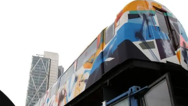 Vagones en Shoreditch