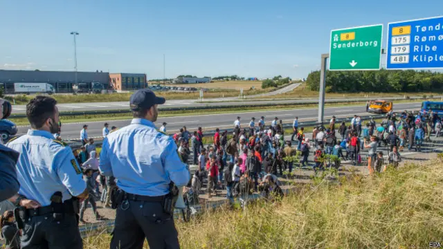 мигранты в дании