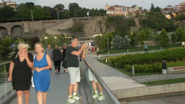 Туристы в центре Лондона