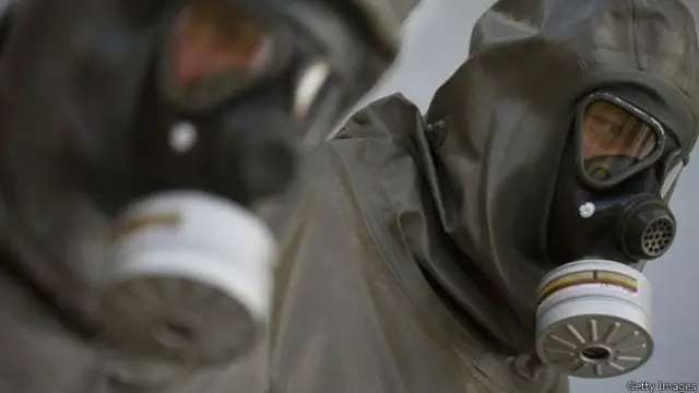 Горчичный газ может вызывать кожные нарывы, слепоту и проблемы с дыханием