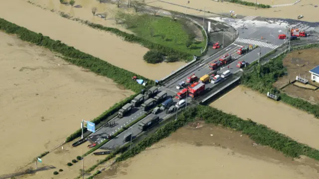 Наводнение в Японии