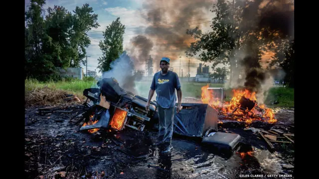 Toxic gumbo. Giles Clarke / Getty Images