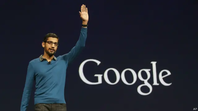 Sundar Pichai, de 43 anos, se tornou CEO do Google depois de 11 anos na empresa