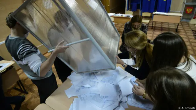 Подсчет голосов на выборах