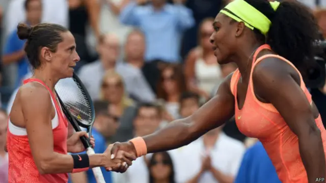 ونسی نے سرینا کو شکست دے کر زبردست الٹ پھیر کیا ہے