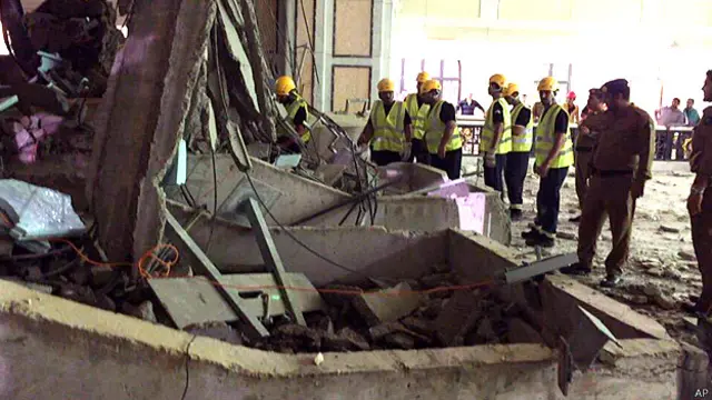 دست کم یک زائر ایرانی در حادثه سقوط جرثقیل کشته شده است