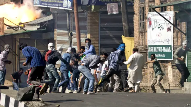 गोमांस के खिलाफ़ घाटी में विरोध प्रदर्शन का फाइल फोटो