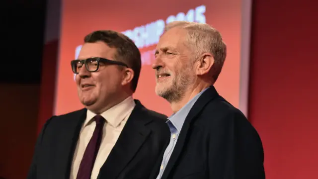 Джереми Корбин и Том Уотсон