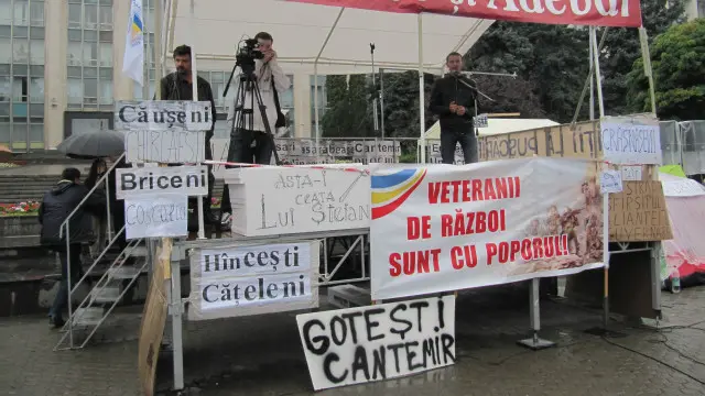 Протесты в Молдавии