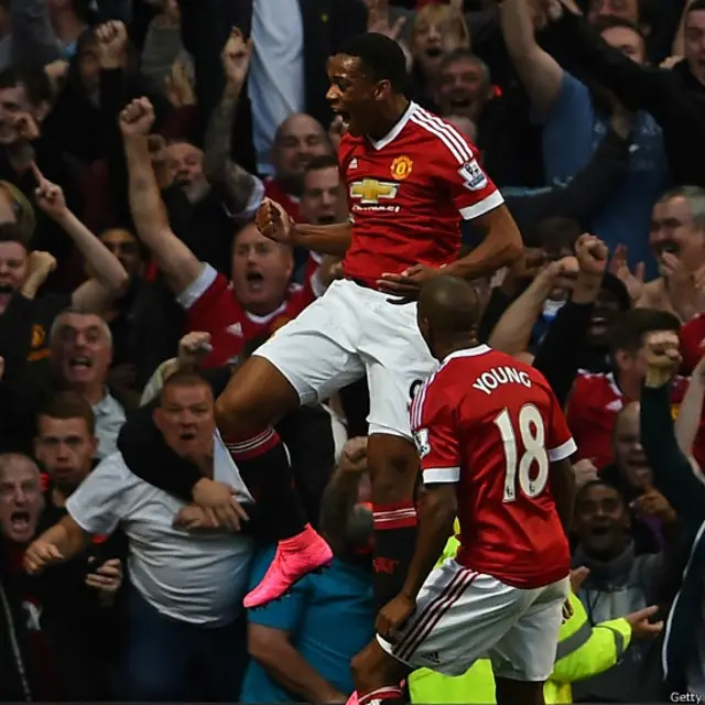 Anthony Martial menjawab keraguan dengan gol sensasional di penampilan perdananya