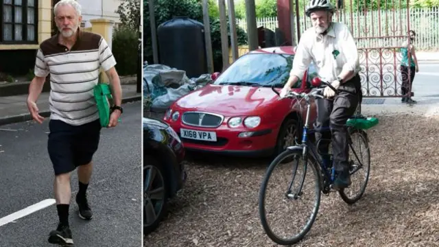 جیریمی کے پاس گاڑی نہیں ہے اور وہ سائیکل چلانا پسند کرتے ہیں