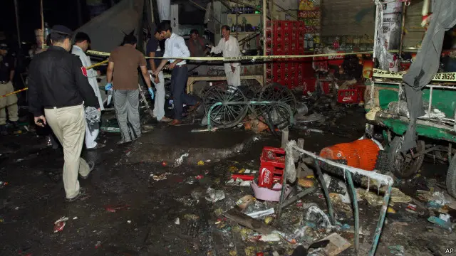 Belum jelas, siapa pelaku ledakan itu