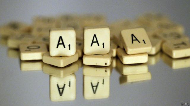 Piezas de Scrabble
