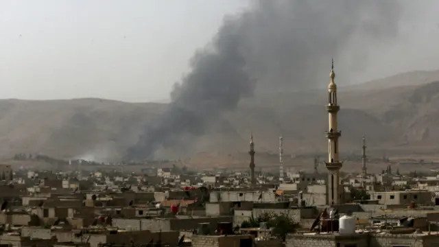 Сирия, панорама города