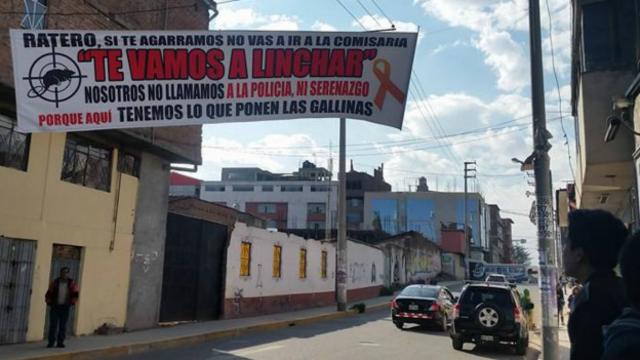 Varios grupos de Facebook alientan a los peruanos a tomar la justicia con sus manos para frenar la delincuencia.
