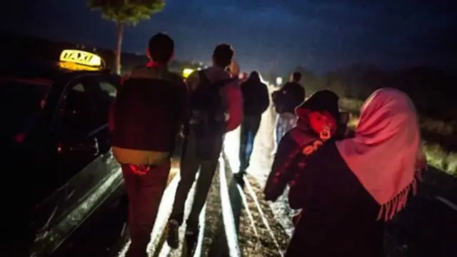 پلیس اتریش گفت روز دوشنبه ۷ هزار نفر وارد این کشور شدند