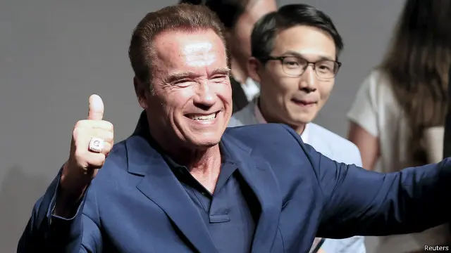 شغل شوارزنيغر منصب حاكم ولاية كاليفورنيا لمدة 8 سنوات