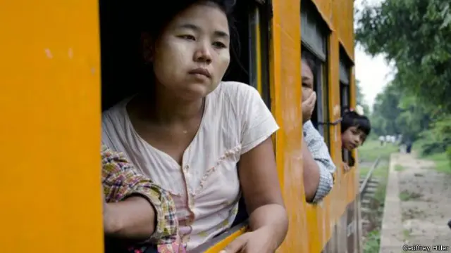 برما کے مسافر کو یہاں دیکھا جا سکتا ہے