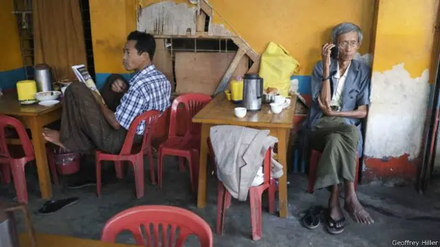 د چایو یو رستورانت. دغه انځور ۲۰۱۳ کال کې اخیستل شوی