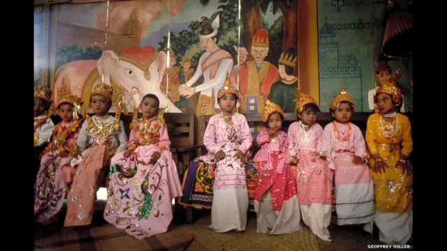 Penasbihan biksu, Bagan, 1987