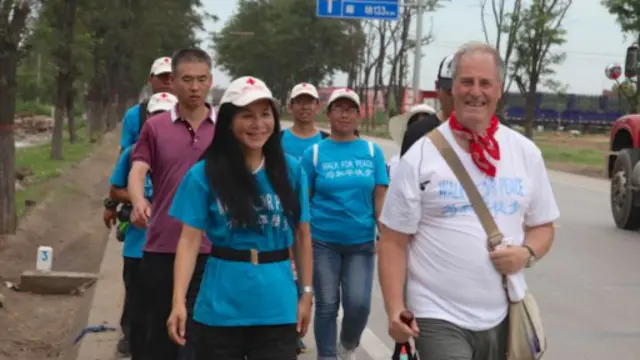 麥克·貝茨與妻子李雪琳