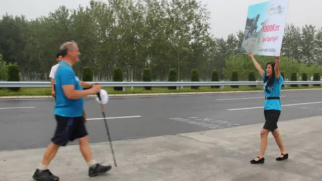 麥克·貝茨與妻子李雪琳