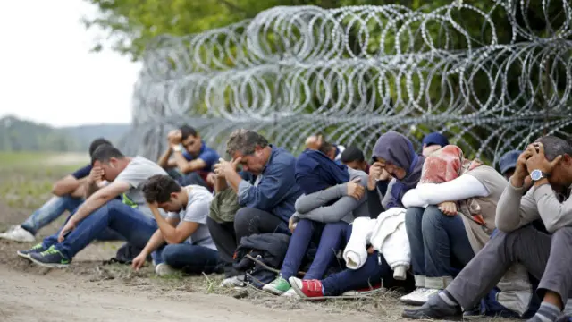 Arrestos de migrantes