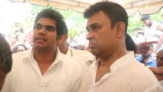 'සේයා' අවමඟුලට එක් වූ දහම් සිරිසේන සහ රන්ජන් රාමනායක.