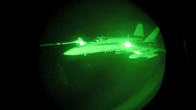 澳大利亞皇家空軍F/A-18A超級大黃蜂戰機(12/09/2015)