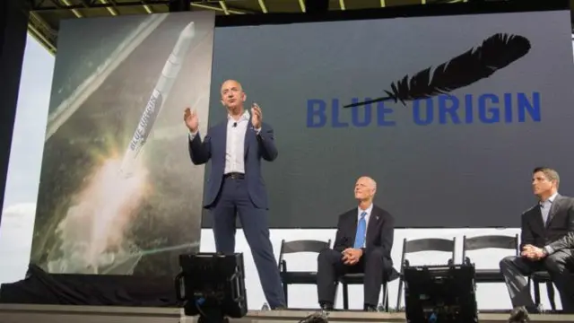 جیف بیزوس خلا میں راکٹ بھیجنا چاہتے ہیں