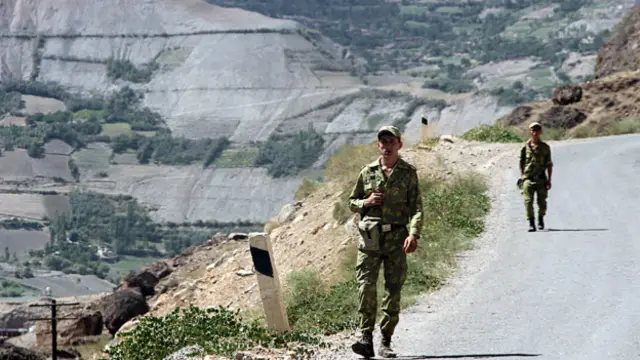 Таджикские пограничники