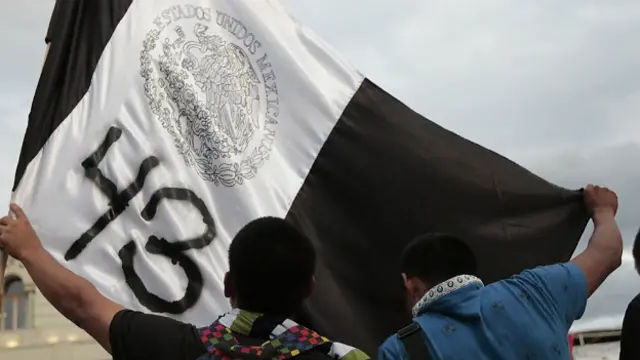 Protesta por Ayotzinapa