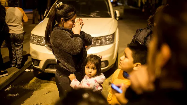 Se sintieron fuertes réplicas.