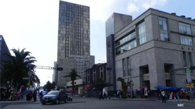 Avenida Juárez en Ciudad de México.