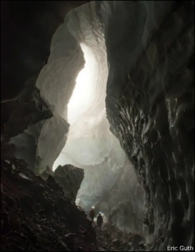 火山口核心部位（图片来源：Eric Guth）