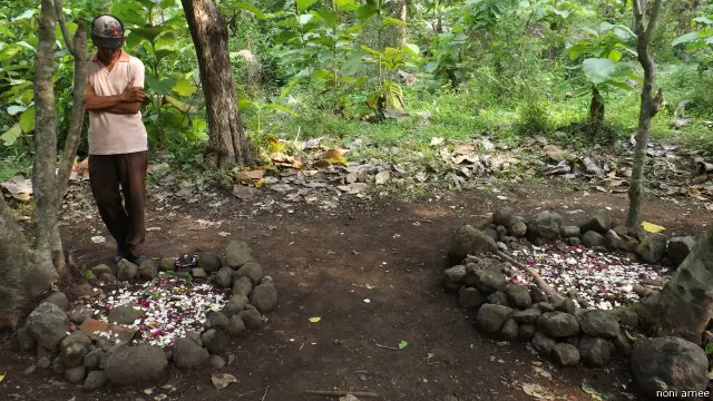 Di lokasi ini dikubur 24 orang yang dituduh simpatisan atau anggota PKI. "Diantaranya guru SD bernama Moetiah," ungkap Yunantyo Adi.