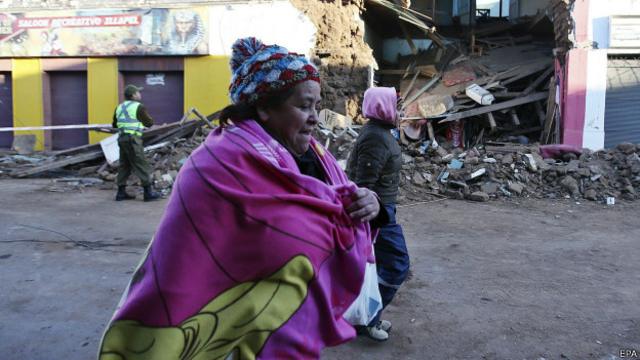 Los daños materiales resultaron relativamente bajos en comparación con los terremotos de Haití o Nepal, por ejemplo.