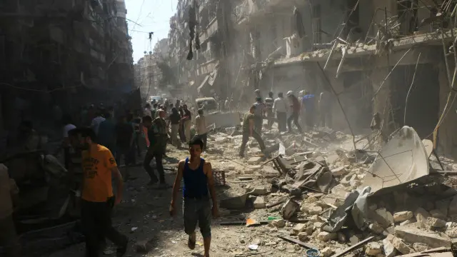 تباہ حال شام