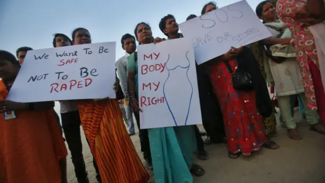 Depois do estupro coletivo em Jyoti Singh em 2012, muitos protestos pipocaram pelo país