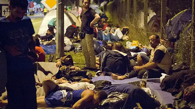 Мигранты в Хорватии