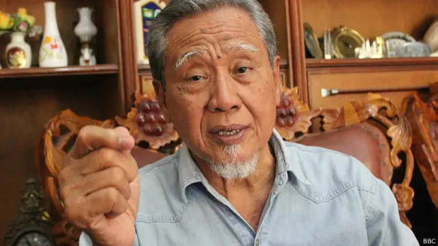 Intonasi suara Burhan kembali naik, saat dimintai komentar wacana permintaan maaf Presiden Joko Widodo kepada korban '65.